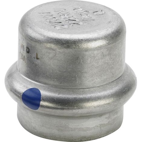 Viega Sanpress Inox LF-Kappe, d 28mm Stahl nichtrostend Modell 2356LF, 666828 (1/2)