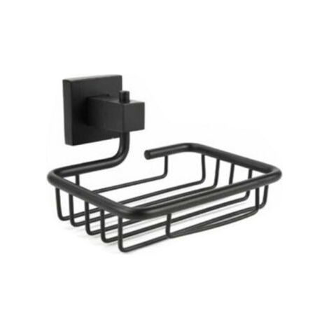 PORTE-SAVON PORTE-SAVON NOIR SALLE DE BAIN MAISON CUISINE MEUBLES 02120 (1/2)
