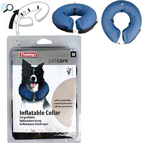 Collar gonfiabile K & F per cani M 33 x 33 x 10 cm (1/4)