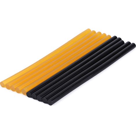 GARRYFIZH Kit de réparation de carrosserie sans peinture avec 10 bâtonnets de colle thermofusible et outils pour le débosselage et le traitement anti-grêle.