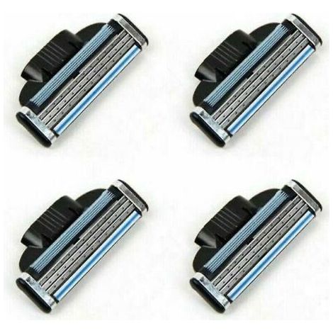 rasoir electriques hommes-12 pièces recharges de remplacement de lames de rasoir pour hommes pour Gillette Mach 3 -