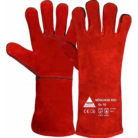Hase Schweißerhandschuhe "Mühlheim Red" 12