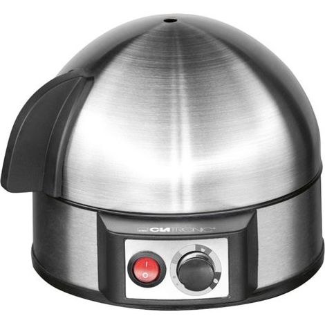 Eierkocher Clatronic EK 3321 schwarz 400 W Edelstahl