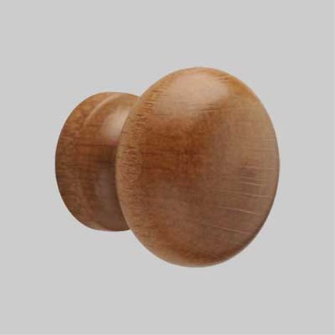 Pomolo legno verniciato "101" ø 30 - ciliegio