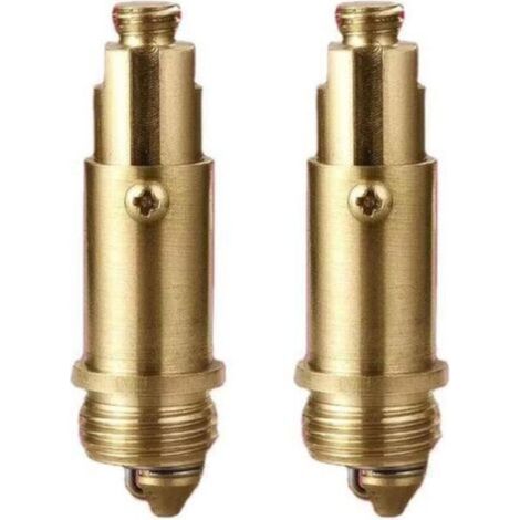 Lot De 2 Bondes À Ressort en Laiton pour Bonde De Baignoire Pop Up Click Clack,pour Bonde Clic Clac pour Lavabo,Remplacement De Qualité pour Évier De Baignoire (1/4)