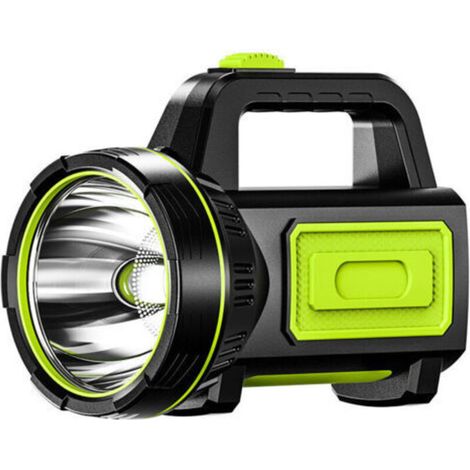Lampe Torche Led Ultra Puissante Rechargeable USB 13500LM 6000 mah avec Lumière Latérale Lampe de Poche Etanche Haute Puissance pour Urgence Randonnée Camping Chasse- (1/5)