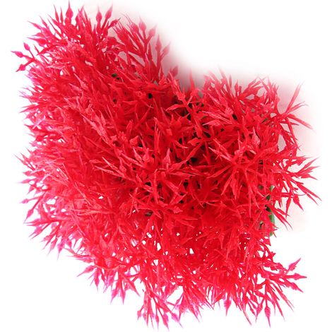 Petit bouquet de piquants en plastique avec socle pour décoration intérieure (1/5)