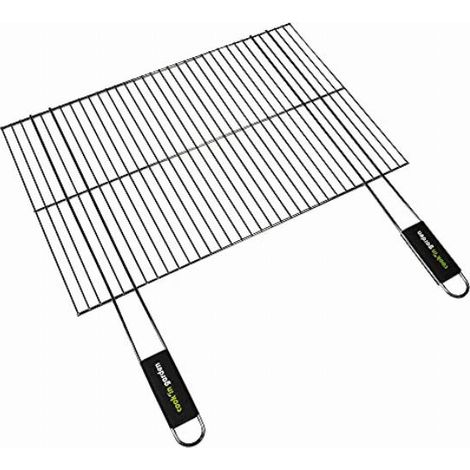 Griglia Cromata 60x40cm Manico Soft Touch - Cook In Garden (1/2)