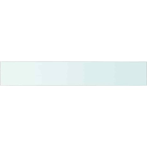 Maison Exclusive - Regalboden Glas Transparent 90x15 cm