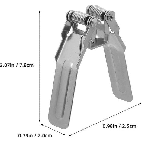 Clips magnétiques à ressort pour éclairage encastré sur rail (lot de 8) (1/3)