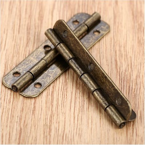 Lot de 2 charnières longues en alliage de zinc (1/5)
