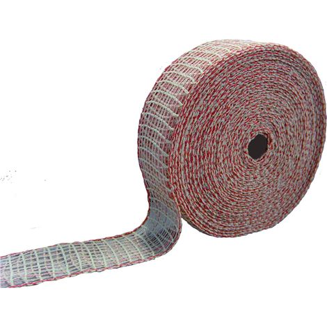 ELASTISCHES NETZWERK FÜR FLEISCH IN SAUCE 10 QUADRATISCHER DURCHMESSER 7 MM ROLLE 50 MT.