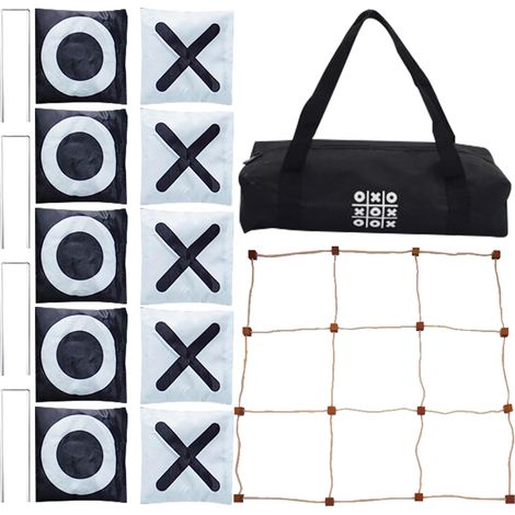 Jeu De Lancer De Sacs De Haricots Extérieur Jeu Géant De Lancer pour Jardin - Jouet Interactif De Divertissement Social, pour Rassemblements Familiaux Et Les Âges en (1/5)