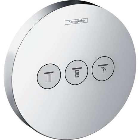 Hansgrohe ShowerSelect S Set esterno ad incasso per 3 utenze, 15745000 (1/4)