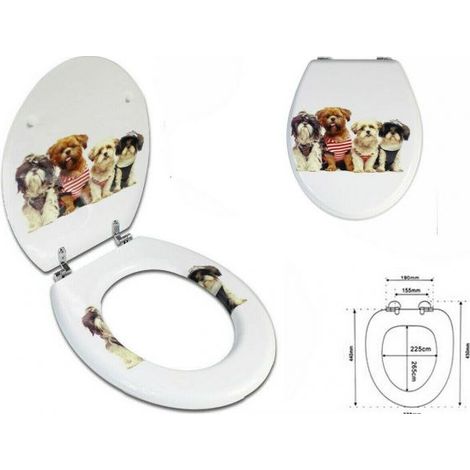 SEDILE COPRIWATER UNIVERSALE PER BAGNO COPRI WC WATER IN LEGNO Mod. 52727