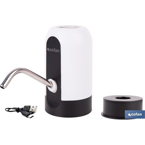 Wiederaufladbarer elektrischer Wasserspender per USB-C für BPA-freie Karaffen (1/4)