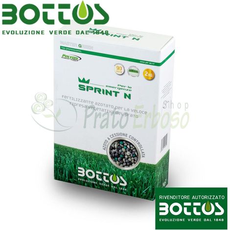 Sprint N 27-0-14 - Fertilizzante per prato da 2 Kg