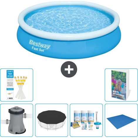 Bestway Piscina Bestway Fast Set Redonda - 366x76 cm - 7-piezas S251 (1/5)