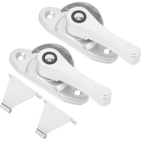 Verrou de sécurité pour fenêtres coulissantes, en acier inoxydable, pour installation domestique et usage quotidien.-AquaForge (1/5)