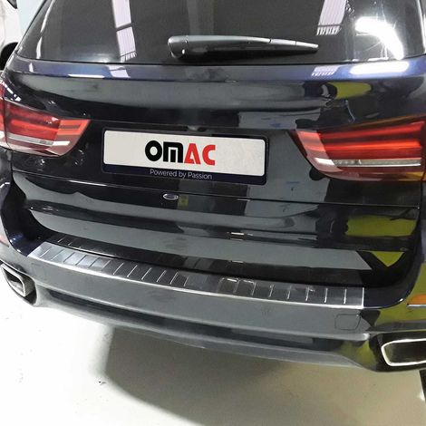 Protection seuil de Pare-Chocs pour BMW X5 F15 M Design 2013-2018 Brossé (1/5)