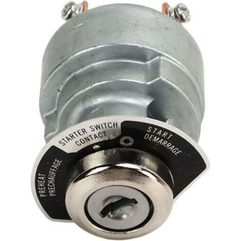 Interrupteur Démarreur Moteur Kubota D722 D902 D1005 D1105 D1305 V1205 V1305 V1505 Clé Allumage (1/4)