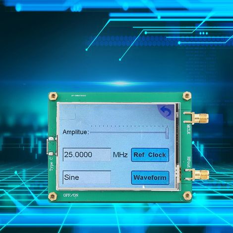 AD9833 TFT-Voll-Touchscreen-Signalgenerator DDS-Quelle Punktfrequenz für Sinus-/Dreieck-/Rechteckwellen (1/5)