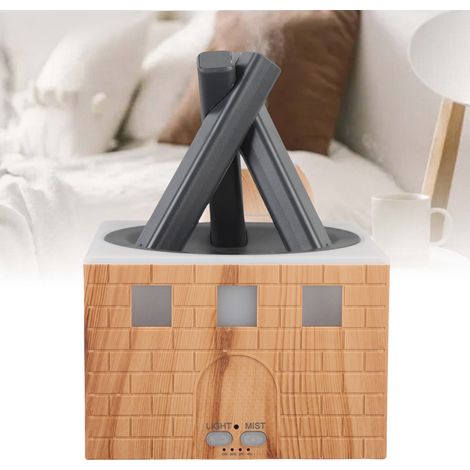 Difusor de aromaterapia silencioso Campfire de 400 ml con luz LED y temporizador para decoración del hogar. (1/5)