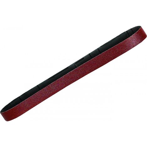 Cinta de lijar Dedra sanding belt 120 granos 14x454 mm 3 unidades