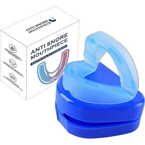 Dispositif anti-ronflement avancé, embout buccal anti-ronflement efficace pour stopper les ronflements et améliorer la qualité du sommeil (1 pièce) (1/5)