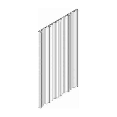 BTITCFA FONDOATTIVO pour armoires MAS400 - hauteur 1900mm