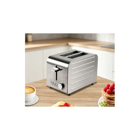 Grille‑pain électrique automatique 2 tranches mini four multifonction appareil de petit‑déjeuner pour cuire tranches de pain toasts et pain cuit usage domestique (1/5)