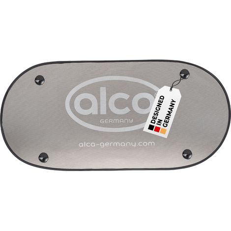 alca® Auto-Sonnenschutz 50x100 cm Autofenster Sonnenblende UV Schutz Befestigung mit Saugnäpfen an Scheibe Sonnenschutz Auto Pkw Lkw Babys Kinder
