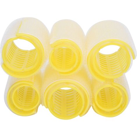 6 Rouleaux à Cheveux pour Frange, Bigoudis Air Double Couche, Curleurs Coiffants Professionnels, Lot de 6 pour Mise en Plis (1/5)