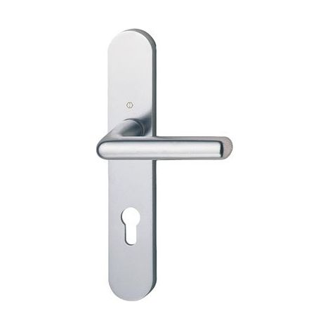 Manilla de puerta hoppe cortina 587155 aluminio 195 mm
