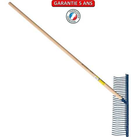 32-Zahn-Rasenrechen mit Stiel OUTILS PERRIN