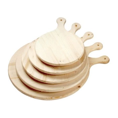 Panetta tagliere cm 40 per pizza, polenta in abete naturale