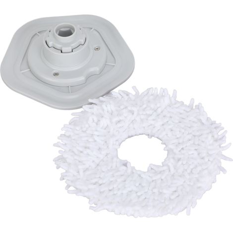 Chiffon de rechange pour aspirateur balai, serpillière de nettoyage avec plateau rotatif ABS pour Dreame W10 Pro (1/5)