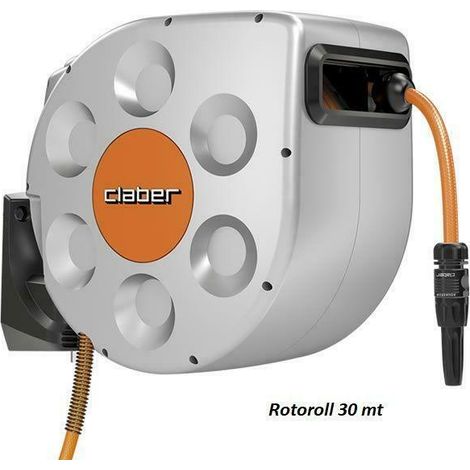 AVVOLGITUBO AUTOMATICO A PARETE ROTOROLL EVO CLABER