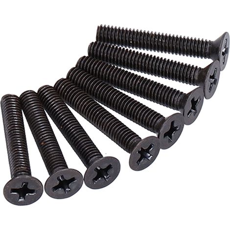 50 vis à tête fraisée cruciforme plate M4 A2-70 pour réparation et maintenance M4x25 (1/5)