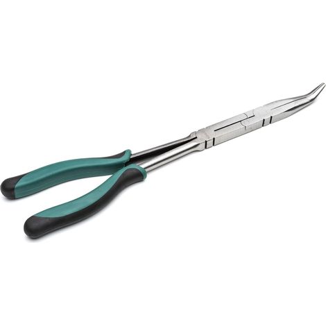 SATA ST70721ST Pince double en X avec mâchoires à 45 degrés et poignées antidérapantes pour plus de portée dans les espaces restreints (1/5)