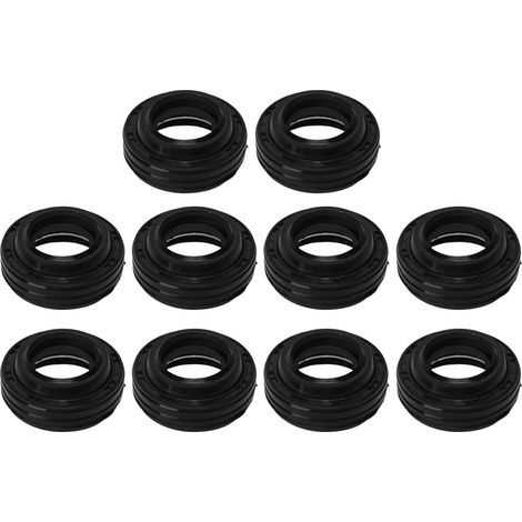 Kit de 10 joints d'arbre de compresseur AC en caoutchouc, structure compacte, pièce de rechange pour compresseur HCC Hyundai Kia (1/5)