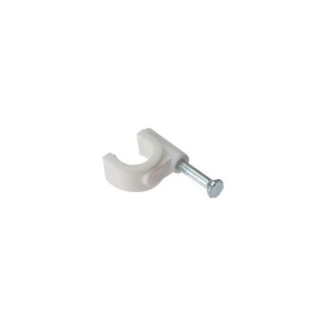 Attache câble - TRIAX - 100 x 7,4mm - Blanc - PVC - Intérieur