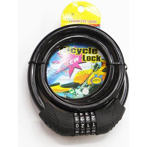 RR44 SOLID BIKE LOCK CODE
