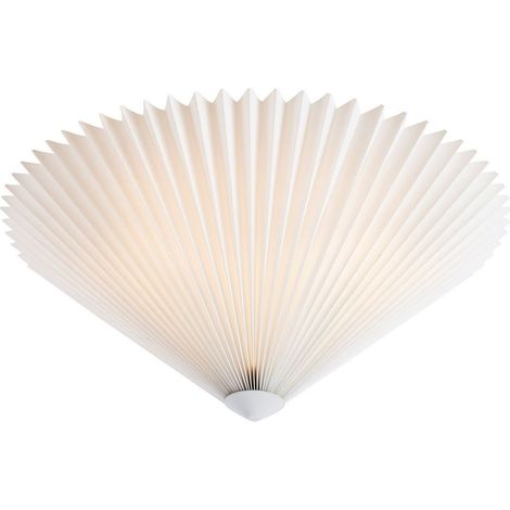 Plafonnier 3 x40w max e14 blanc - markslojd - plisado 88866141 88866141 88866141 88866141 (1/3)