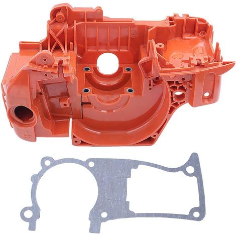 Carter avec joint pour tronçonneuse Husqvarna 340 345 350, pièce 537172001, 537 17 20 01 (1/5)
