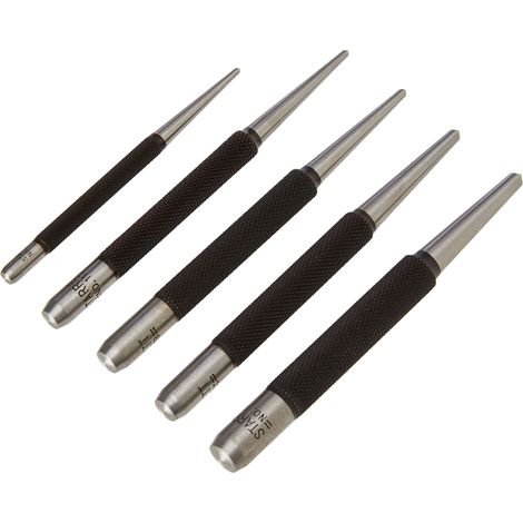 Starrett S117pc Punzone centrale con gambo arrotondato (1/3)