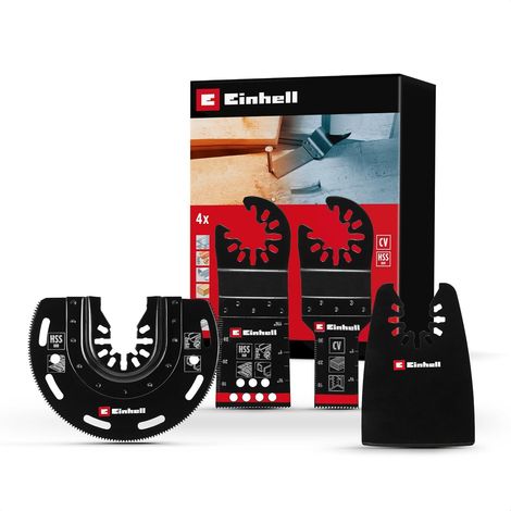 Juego de 4 hojas de sierra de inmersión para multiherramientas  EINHELL 49708104