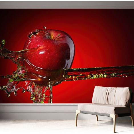 Papier peint adhésif décoratif pour salon chambre et cuisine Facile à poser avec colle Énergie luxuriante 312x219 cm (1/5)