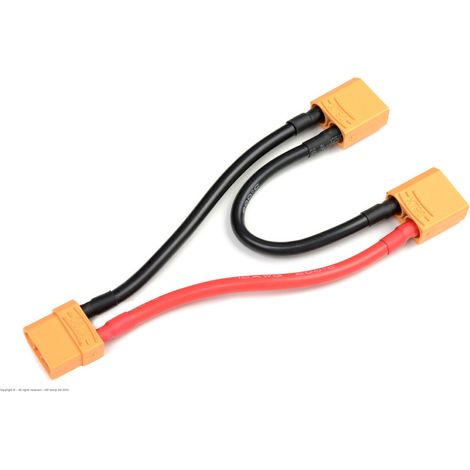Revtec - Power Y-Lead - Serial - XT-90 AS Anti-Spark - 10AWG Silicone Wire - 12cm - 1 pc