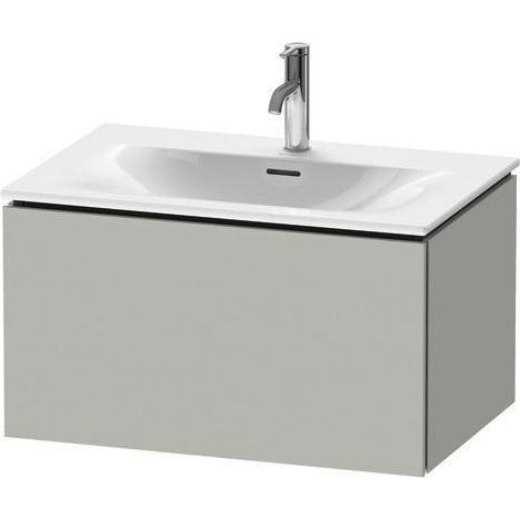 Support de lavabo L-CUBE 400x720x481mm blanc super mat